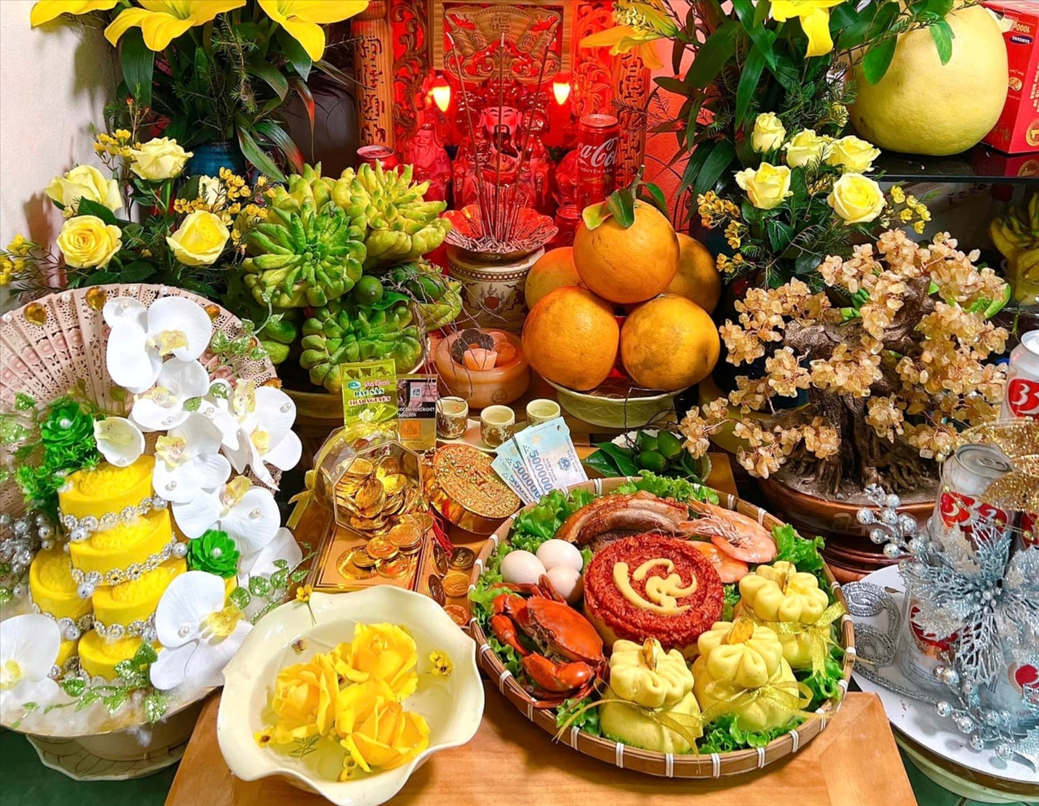 Lễ vật cúng thần tài thổ địa hàng ngày